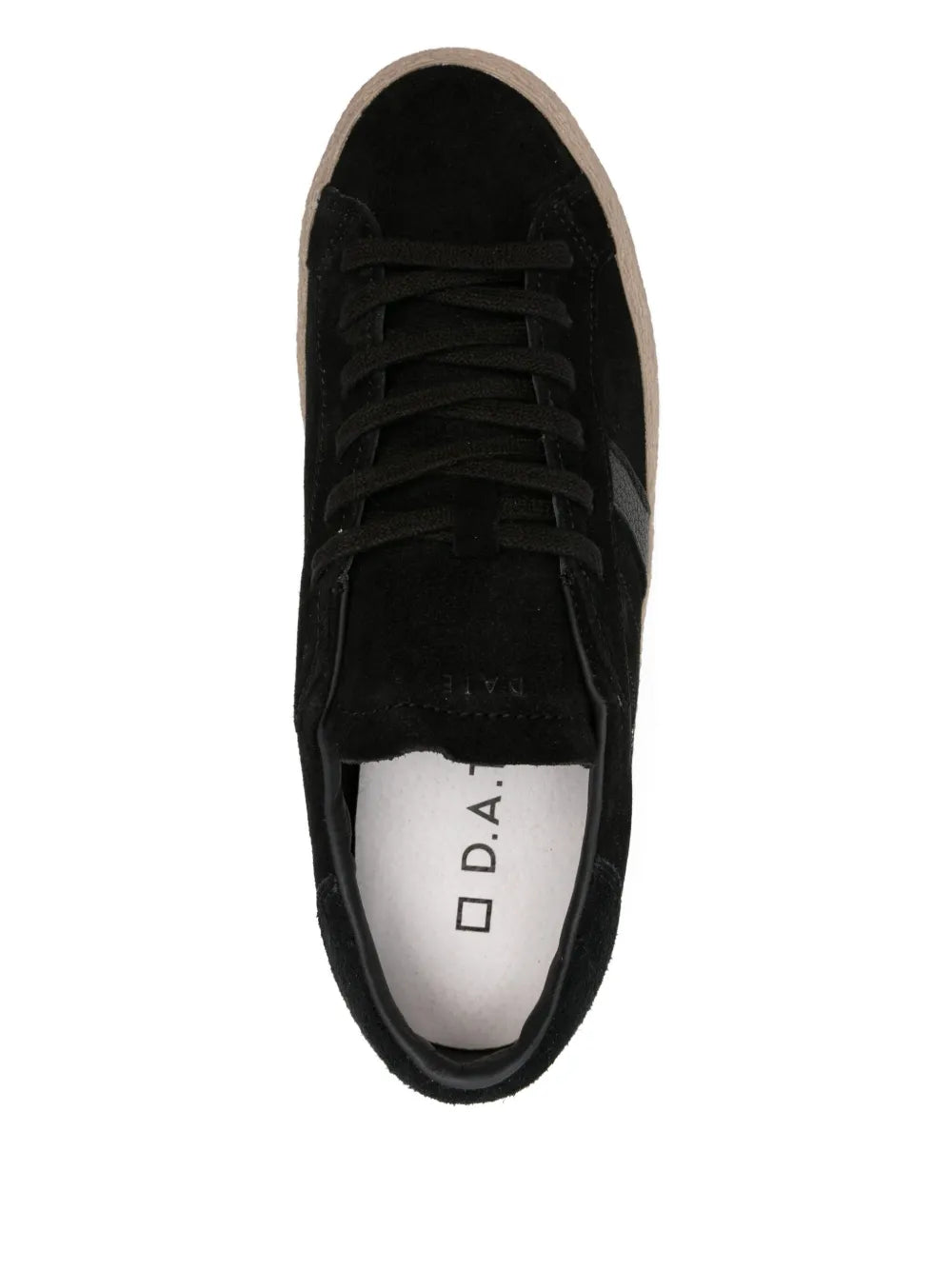 D.A.T.E. Suede Lace-Up Low-Top