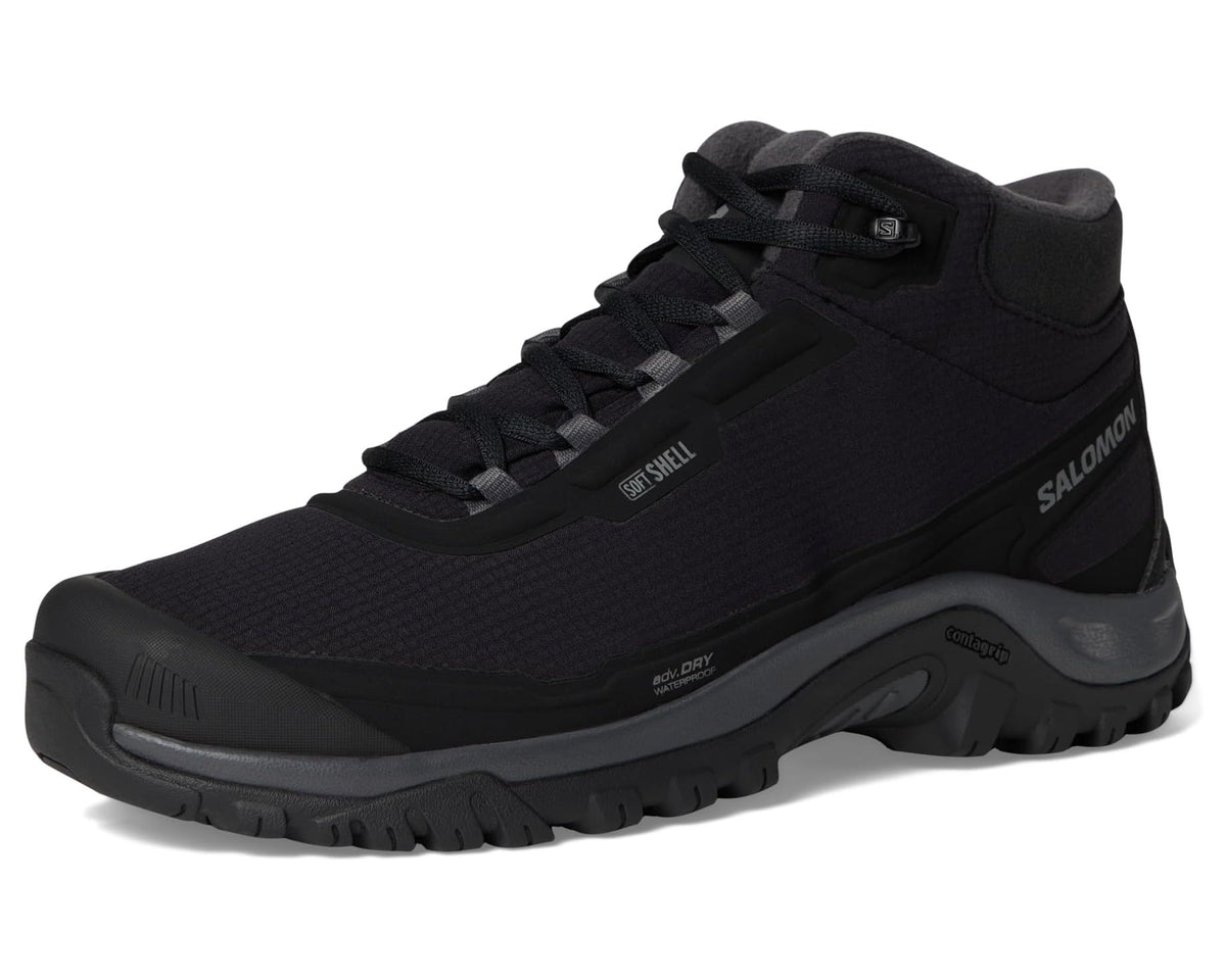 Men's Salomon Shelter Black/Asphalt/Castlerock