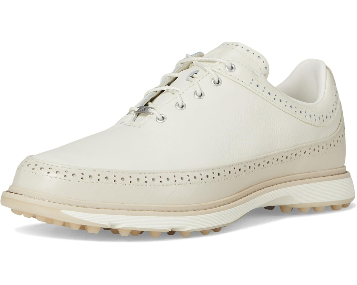 Men's adidas Golf MC80 Spikeless Golf Shoes Off White/Orbit Grey/Wonder Silver - Eurostride
