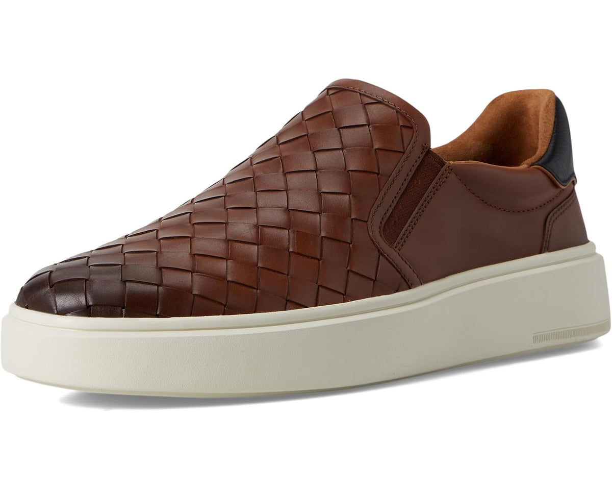 Men's Allen Edmonds Oliverwslip Slip-on Shoes Chili Leather - Eurostride