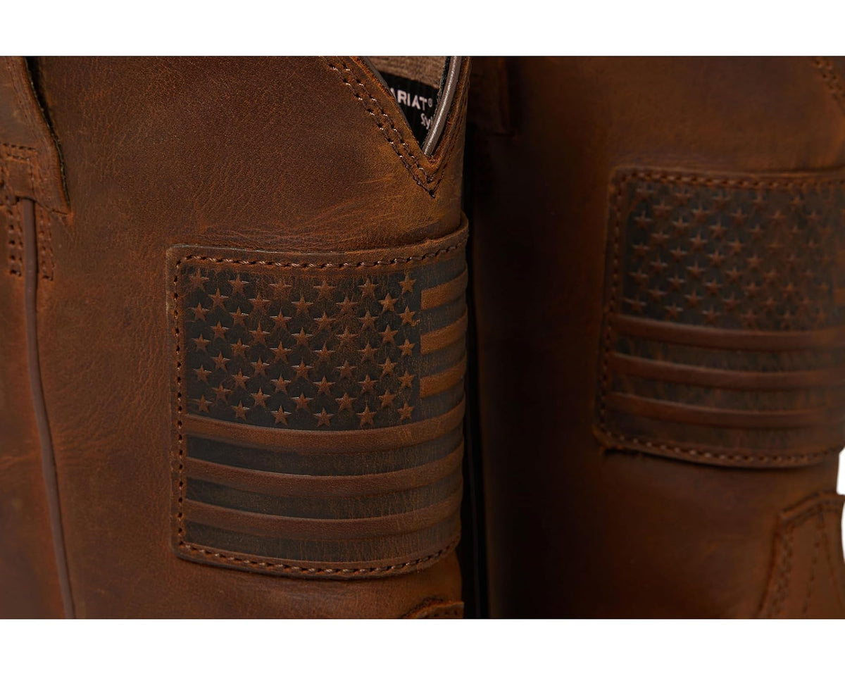 Men's Ariat Rambler® Patriot Distressed Brown - Eurostride