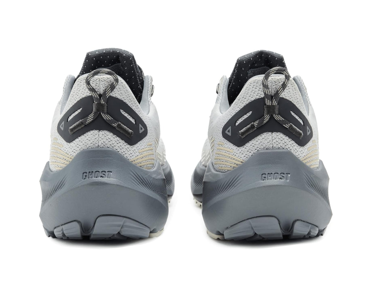 Men's Brooks Ghost Trail Gray/Gray/Bleached Sand - Eurostride