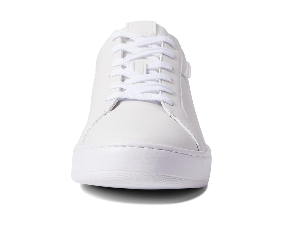 Men's COACH Lowline Leather Low Top Optic White - Eurostride