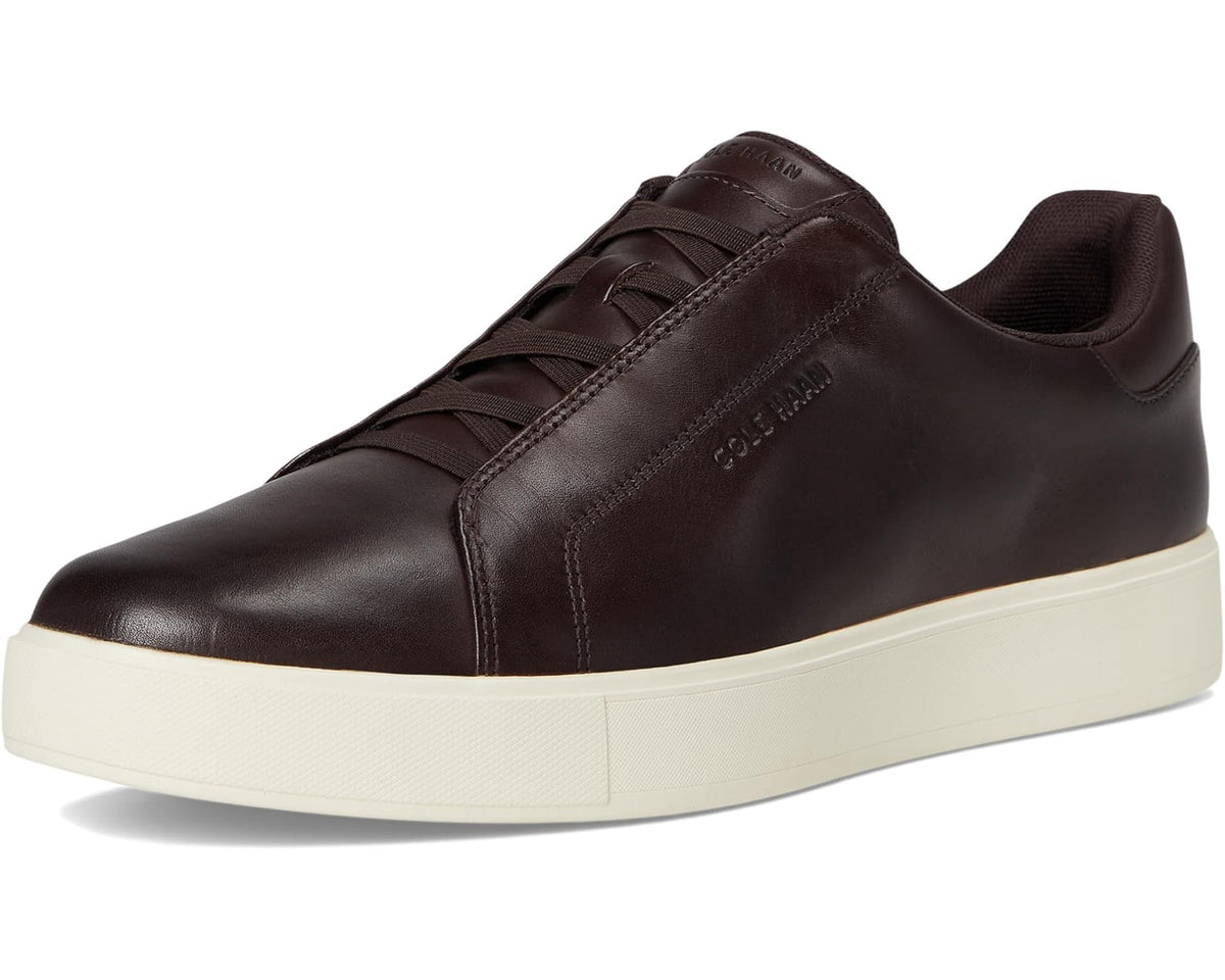Men's Cole Haan GrandPro Luxe Slip-On Sneakers Dark Chocolate/Ivory - Eurostride