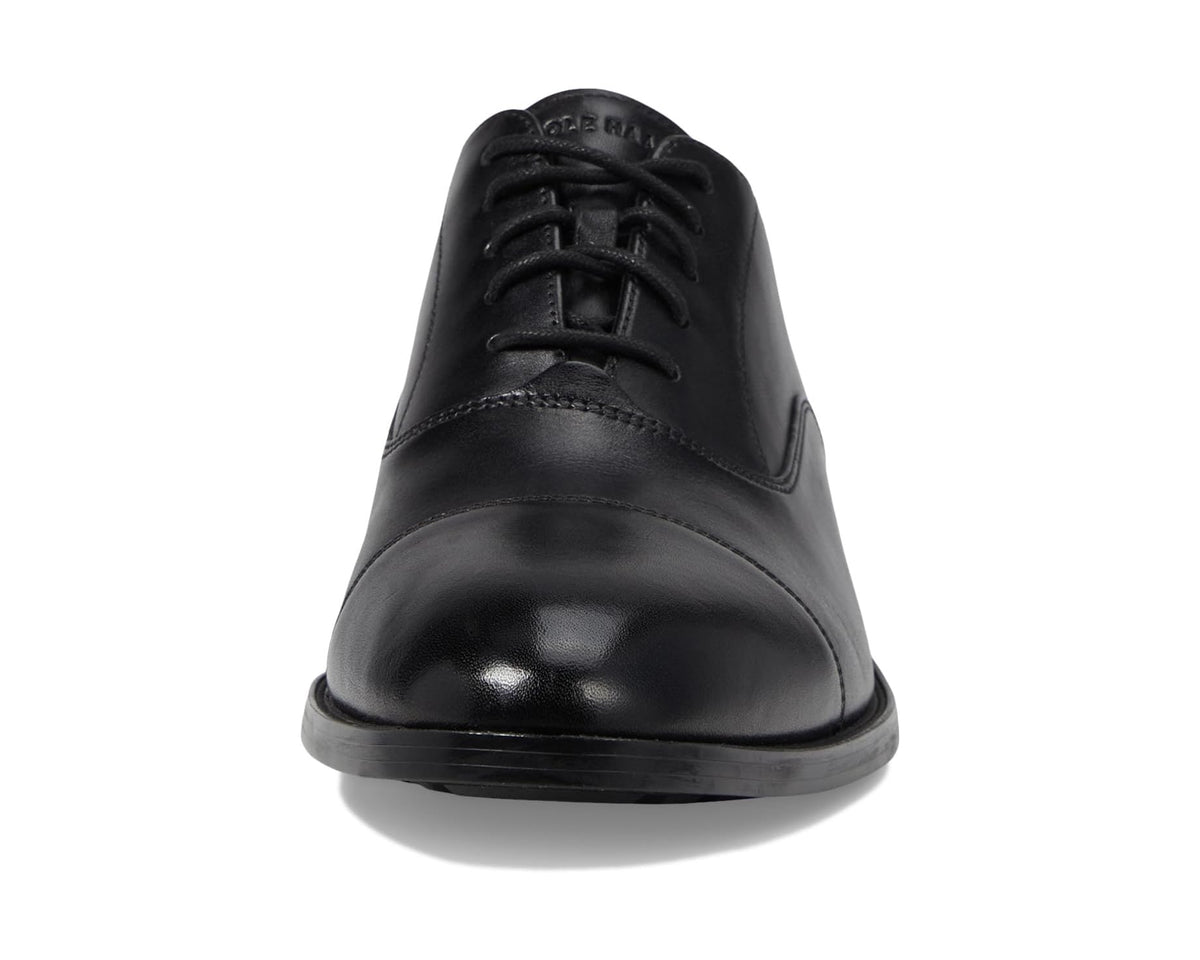 Men's Cole Haan Hawthorne Cap Toe Oxford Black - Eurostride