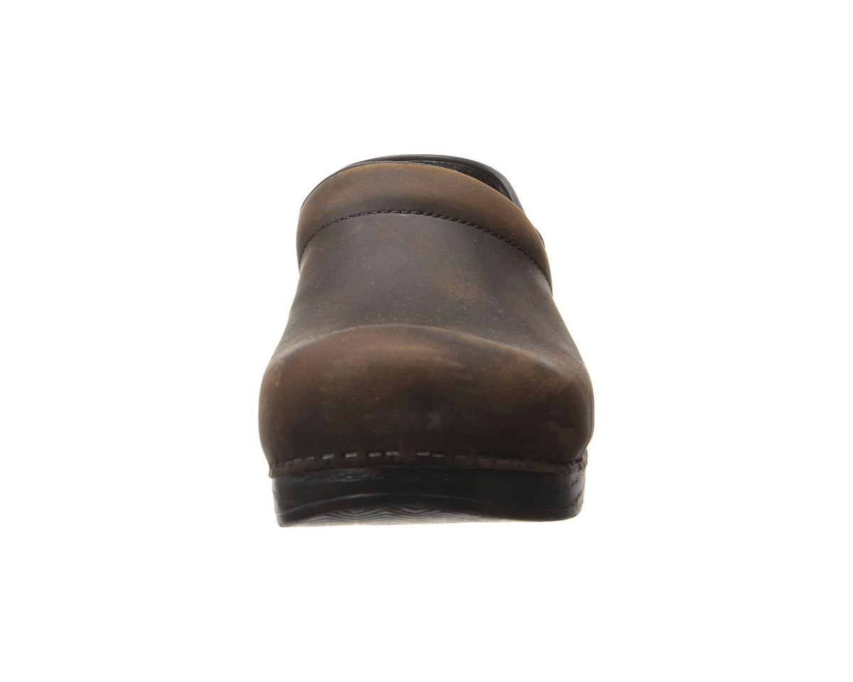 Men's Dansko Professional Clog Antique Brown Oiled Leather - Eurostride