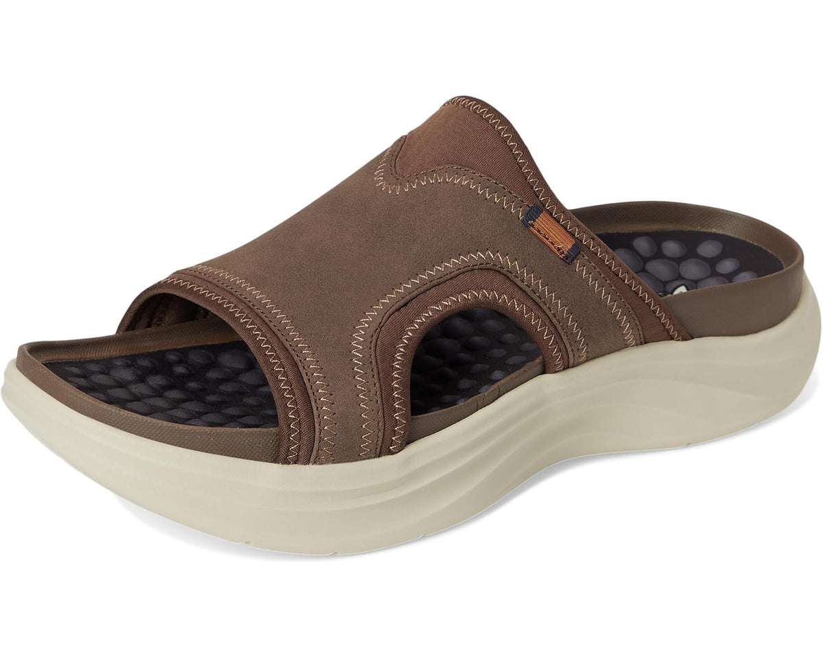 Men's Dr. Scholl's Feel Energy Dark Brown Foam - Eurostride
