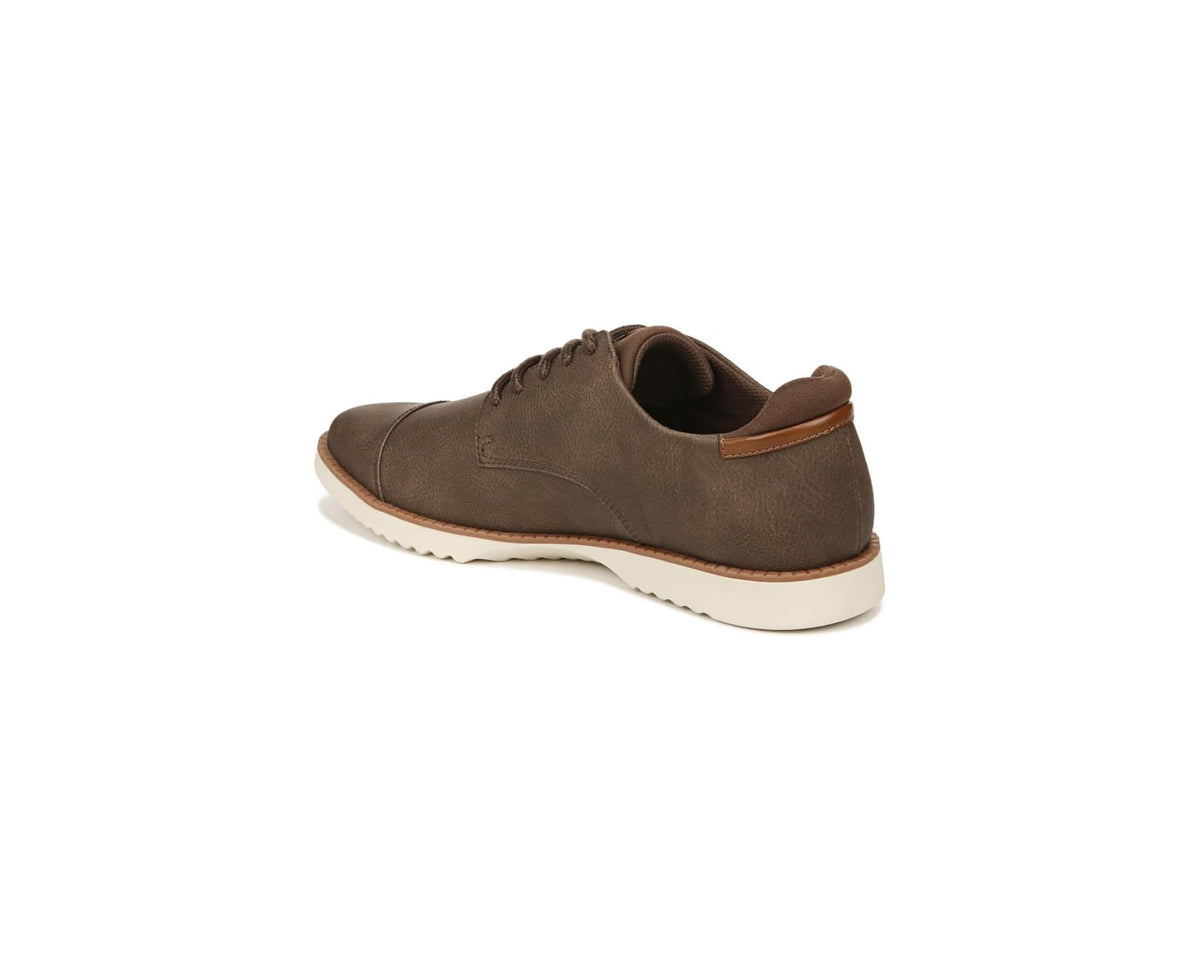 Men's Dr. Scholl's Sync Cap Brown Faux Leather - Eurostride