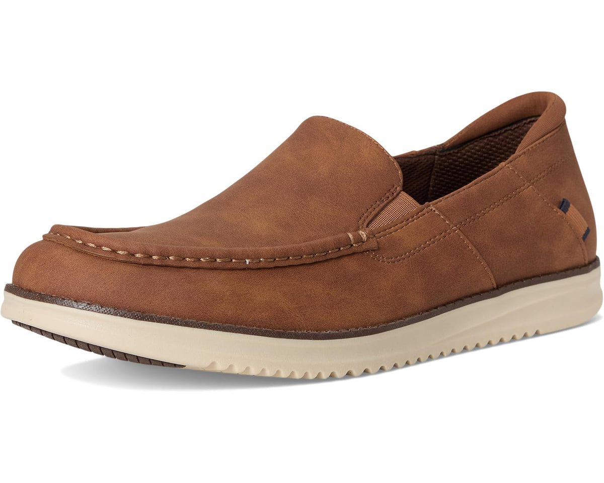 Men's Dr. Scholl's Sync Chill Slip On Loafer Tan Smooth - Eurostride
