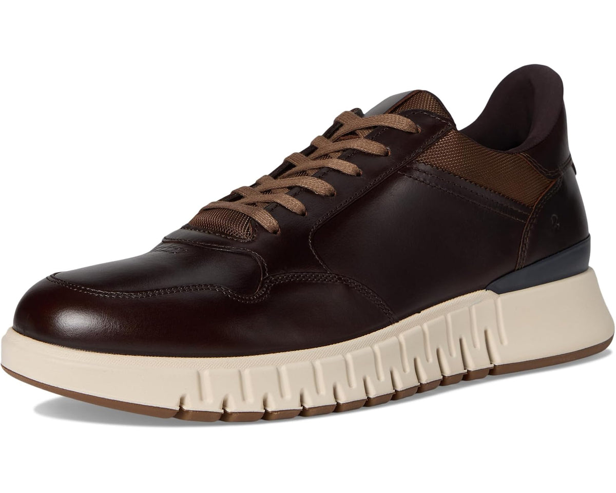 Men's ECCO Gruuv Studio Runner Sneaker Cocoa Brown/Coffee - Eurostride