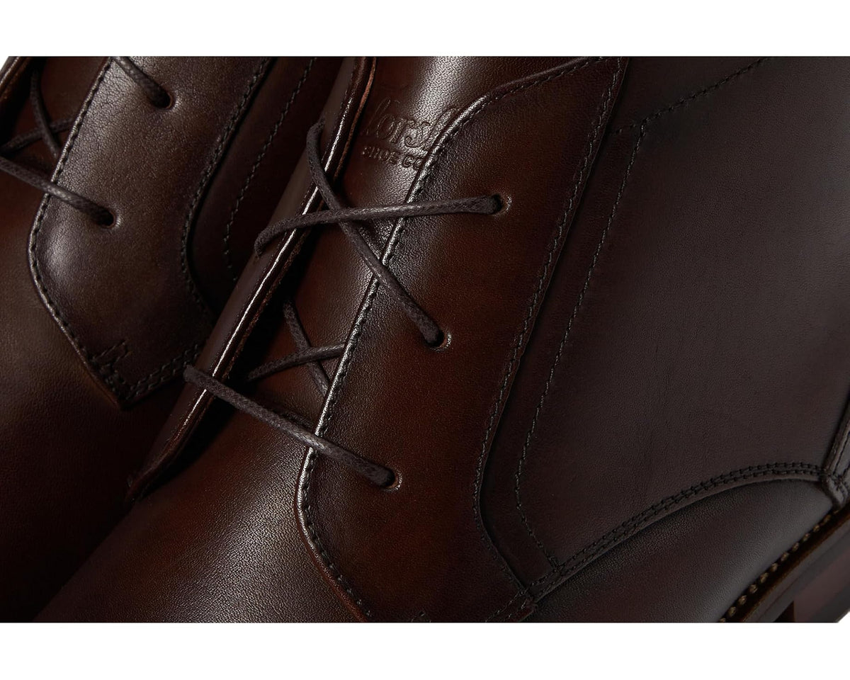 Men's Florsheim Rucci Plain Toe Chukka Boot Brown Smooth - Eurostride