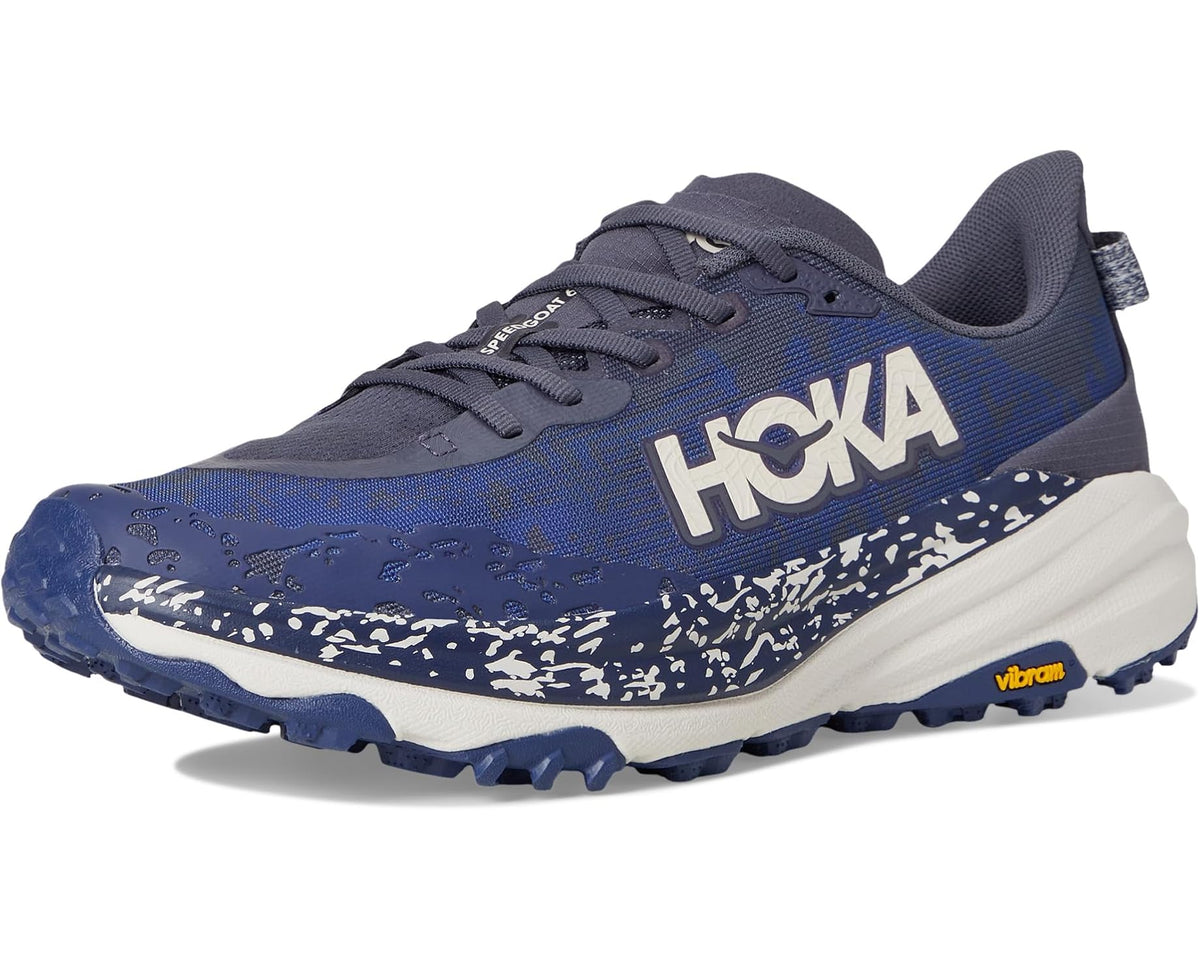 Men's Hoka Speedgoat 6 Charcoal Grey/Midnight Blue - Eurostride