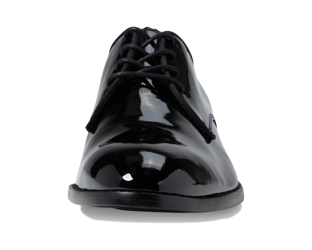 Men's Johnston & Murphy Gavney Plain Toe Black Patent - Eurostride