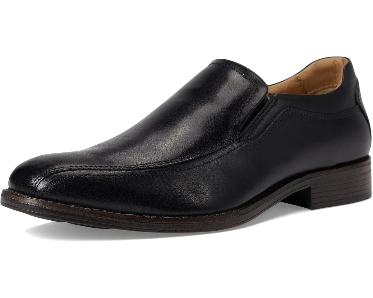 Men's Johnston & Murphy Lewis Venetian Black Full Grain - Eurostride