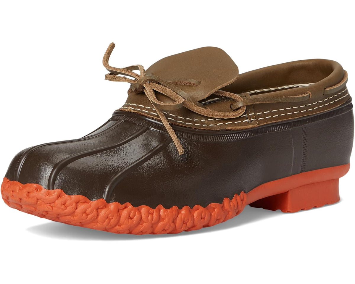Men's L.L.Bean Rubber Moc Field Olive/Bean Boot Brown/Sail Orange - Eurostride