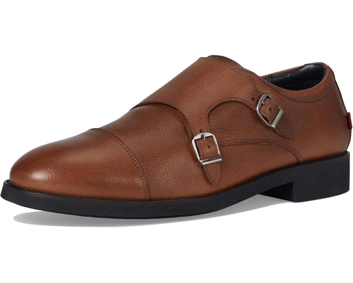 Men's Marc Joseph New York Fulton Street Cognac Grainy - Eurostride