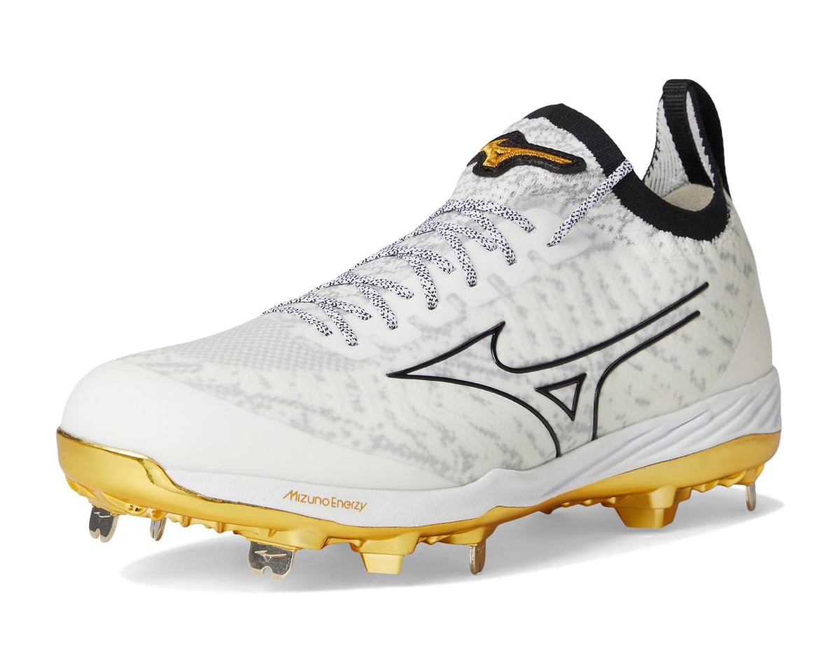 Men's Mizuno Pro Knit 2 Metal White-Gold - Eurostride