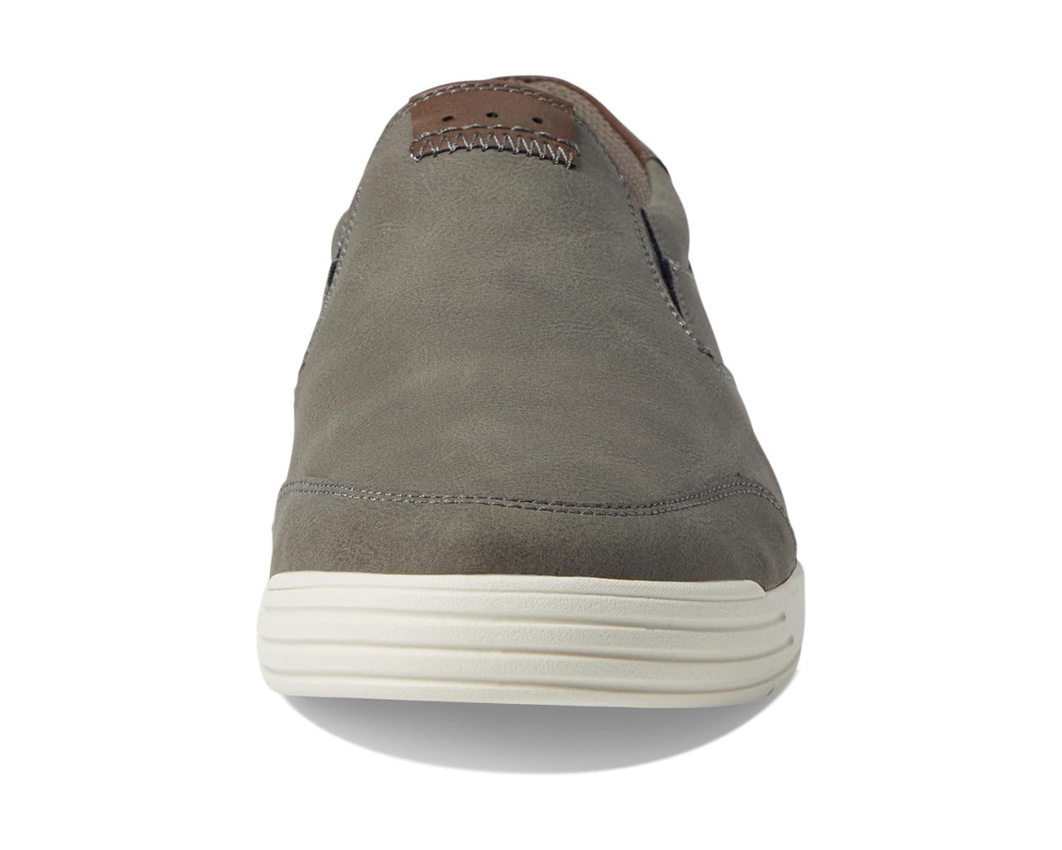 Men's Nunn Bush Kore City Walk Moc Toe Slip-On Charcoal - Eurostride
