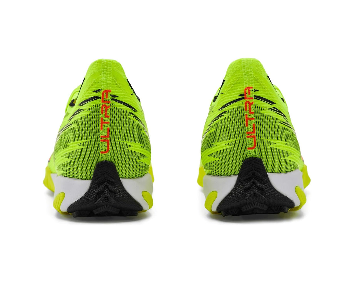 Men's PUMA Ultra 6 Match Turf Trainer Soccer Cleats Yellow Alert/Black/Glowing Red/Lime Squeeze - Eurostride