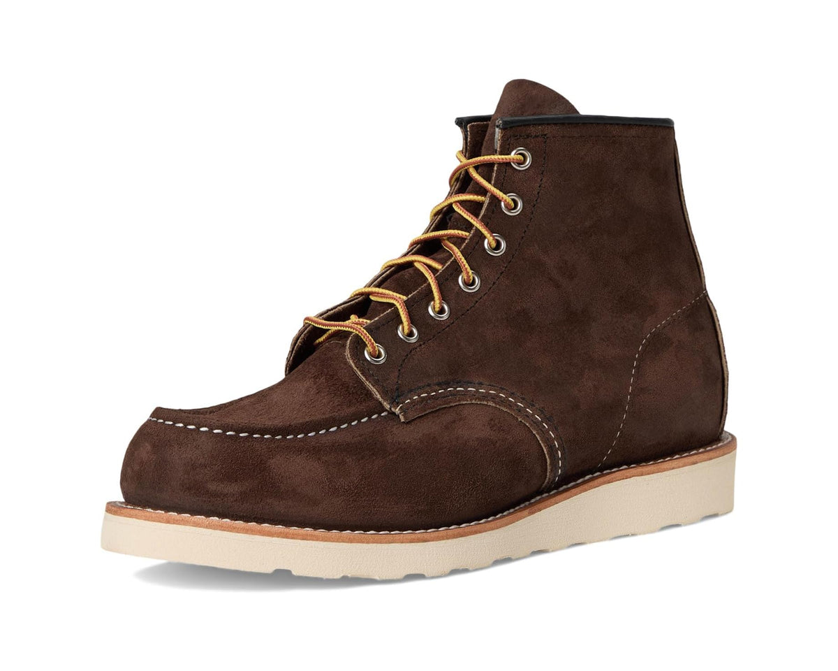Men's Red Wing Heritage 6 Moc Toe Chocolate Muleskinner - Eurostride