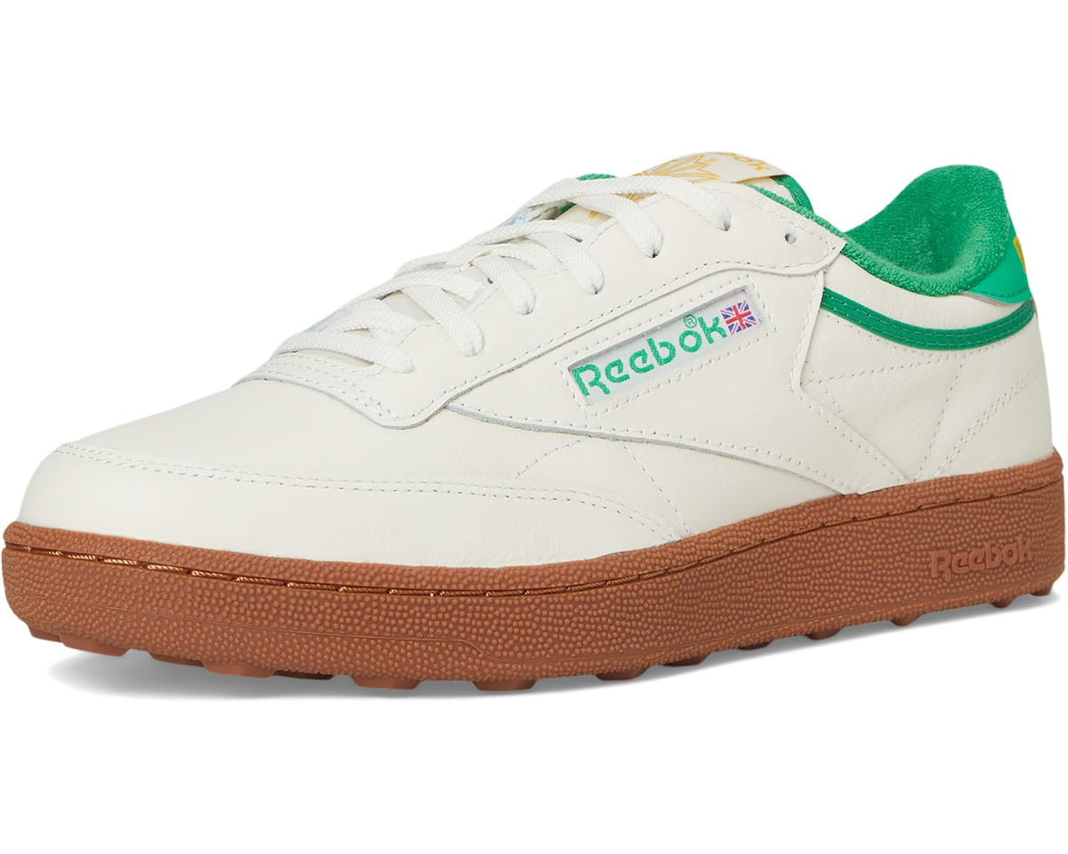 Men's Reebok Club C Golf Chalk/Classic Green - Eurostride
