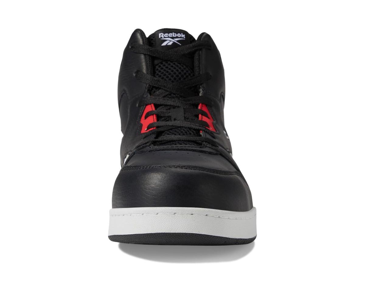 Men's Reebok Work BB4500 Work High Top Sneaker Black/Red - Eurostride