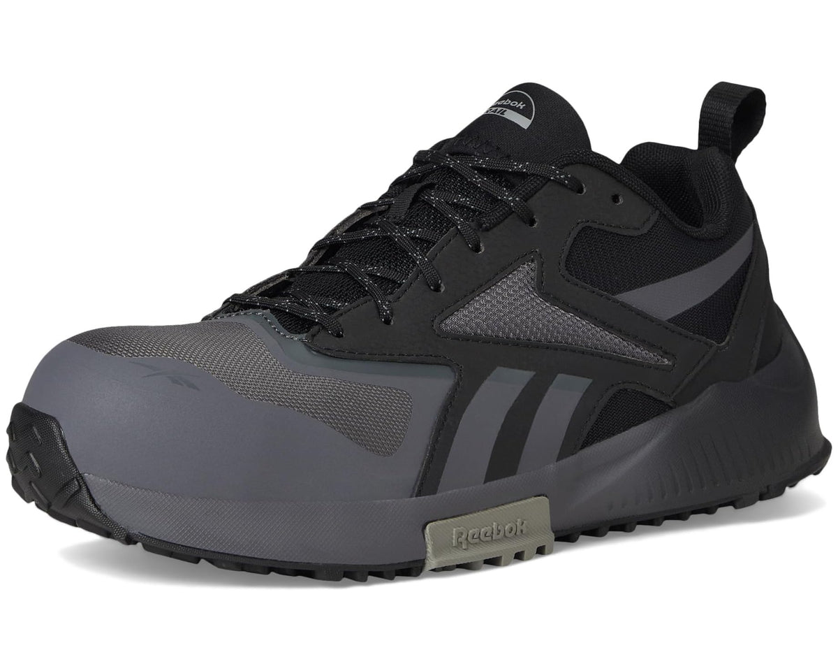 Men's Reebok Work Lavante Trail 2 Work SD Comp Toe Grey/Black - Eurostride
