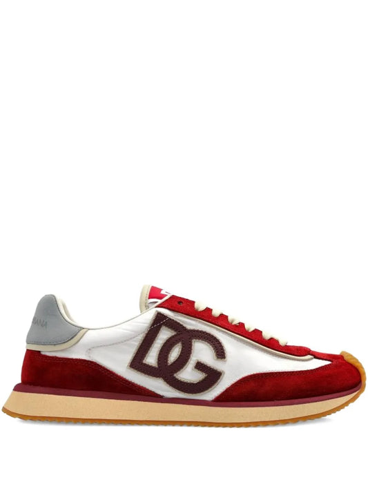 Dolce & Gabbana Dg Logo Suede Trainers