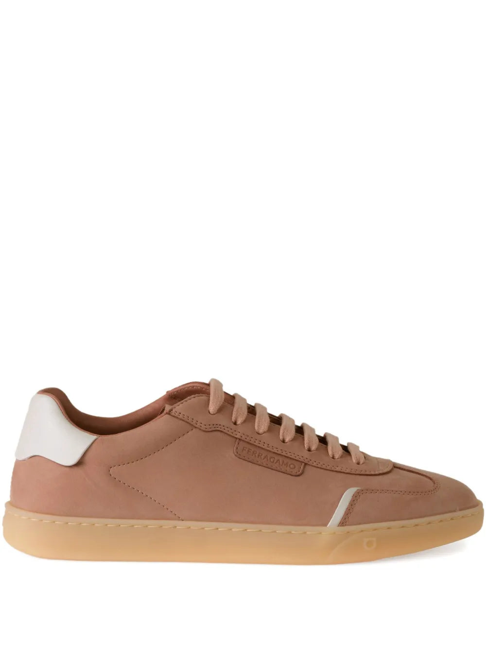 Ferragamo Suede Low-Top Trainers