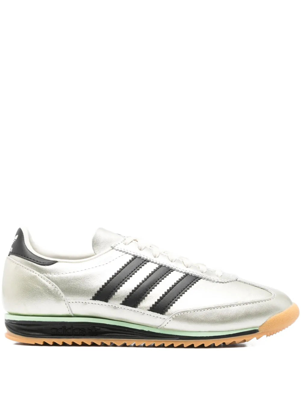 adidas Sl 72 Og Three-Stripe Metallic-Leather