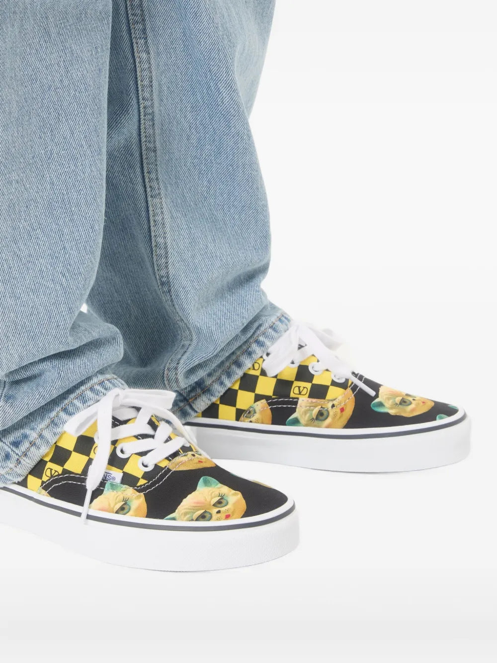 Valentino Garavani X Vans Vlogo Checkerboard-Print