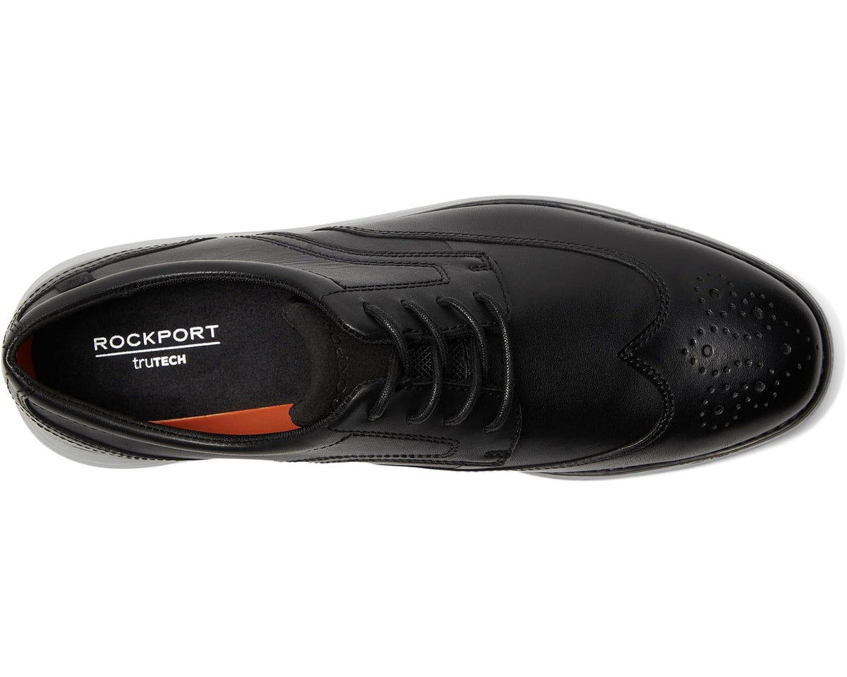 Men's Rockport Garett Wing Tip Black/Vapor