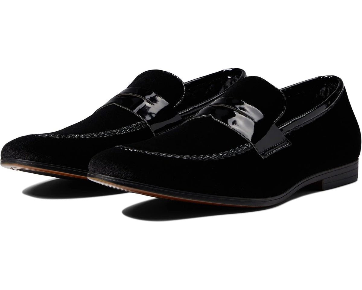 Men's Steve Madden Crescent Black Velvet