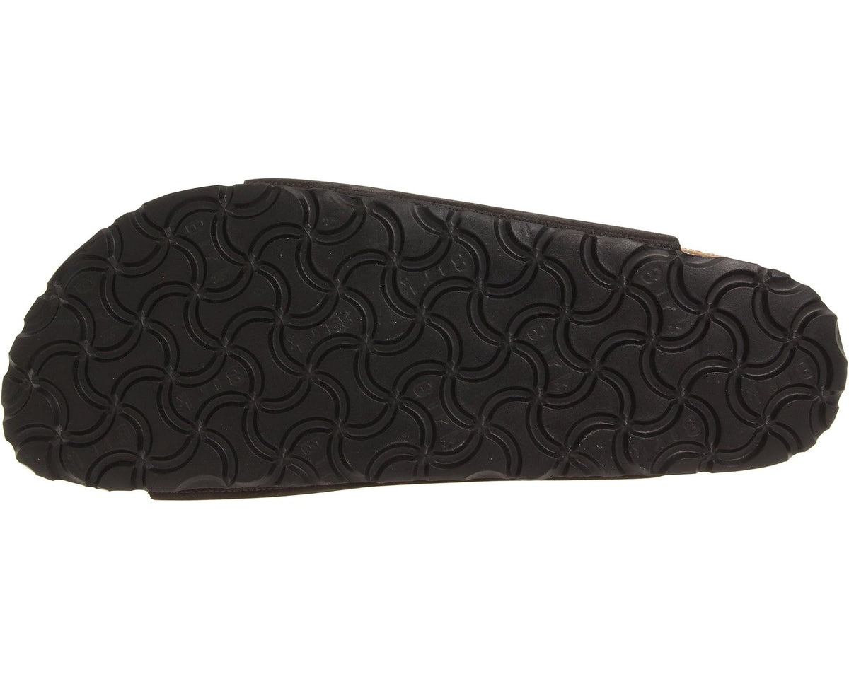 Unisex Birkenstock Florida Soft Footbed - Nubuck Black Nubuck