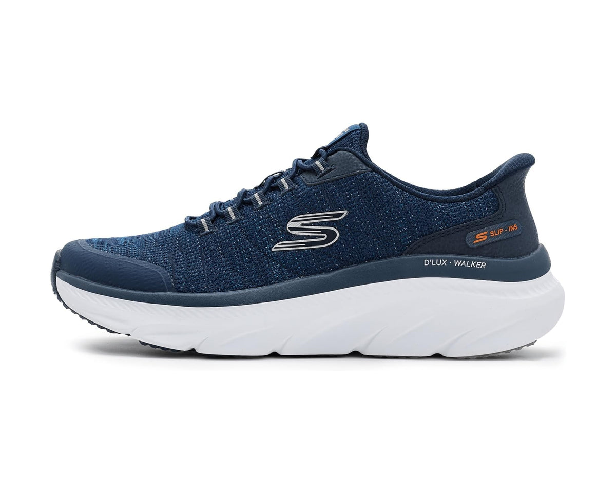 Men's SKECHERS D'Lux Walker 3.0 Drevven Hands Free Slip-In Navy
