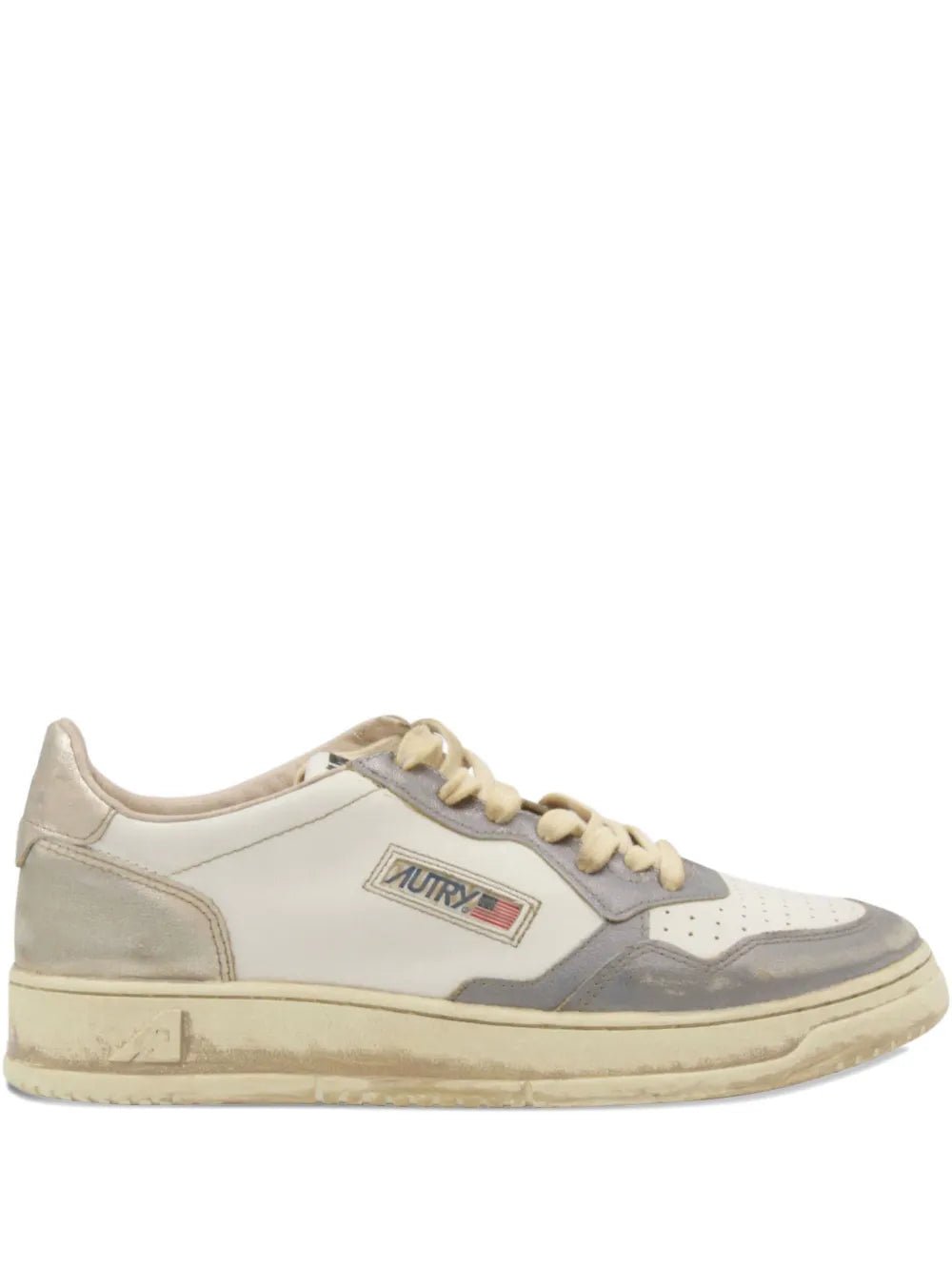 Autry Medallist Lace-Up Leather Sneakers - Eurostride