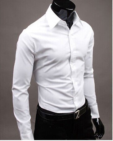 Best Man White Shirt Dress - My Store