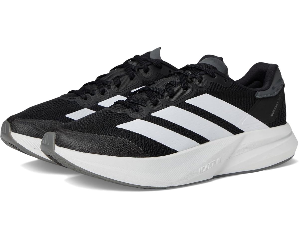 Men's adidas Duramo Speed 2 Black/White/Grey - Eurostride