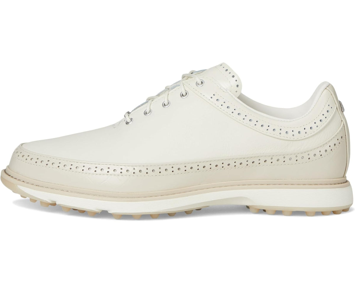 Men's adidas Golf MC80 Spikeless Golf Shoes Off White/Orbit Grey/Wonder Silver - Eurostride