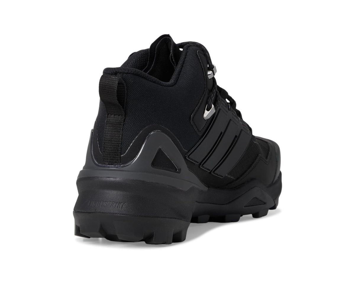 Men's adidas Outdoor Terrex Skychaser GORE-TEX® Mid Top Hiking Shoes Black/Black/Carbon - Eurostride