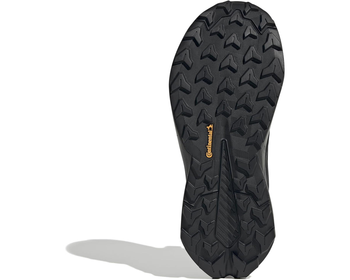 Men's adidas Outdoor Terrex Trailmaker 2 Leather Hiking Shoes Black/Black/Grey - Eurostride