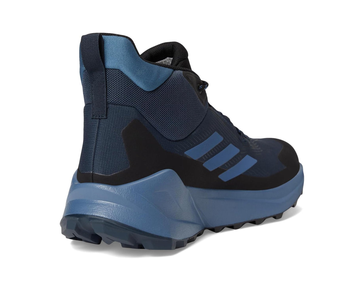 Men's adidas Outdoor Terrex Trailmaker 2.0 Mid Top GORE-TEX® Hiking Shoes Aurora Ink/Wonder Steel/Black - Eurostride