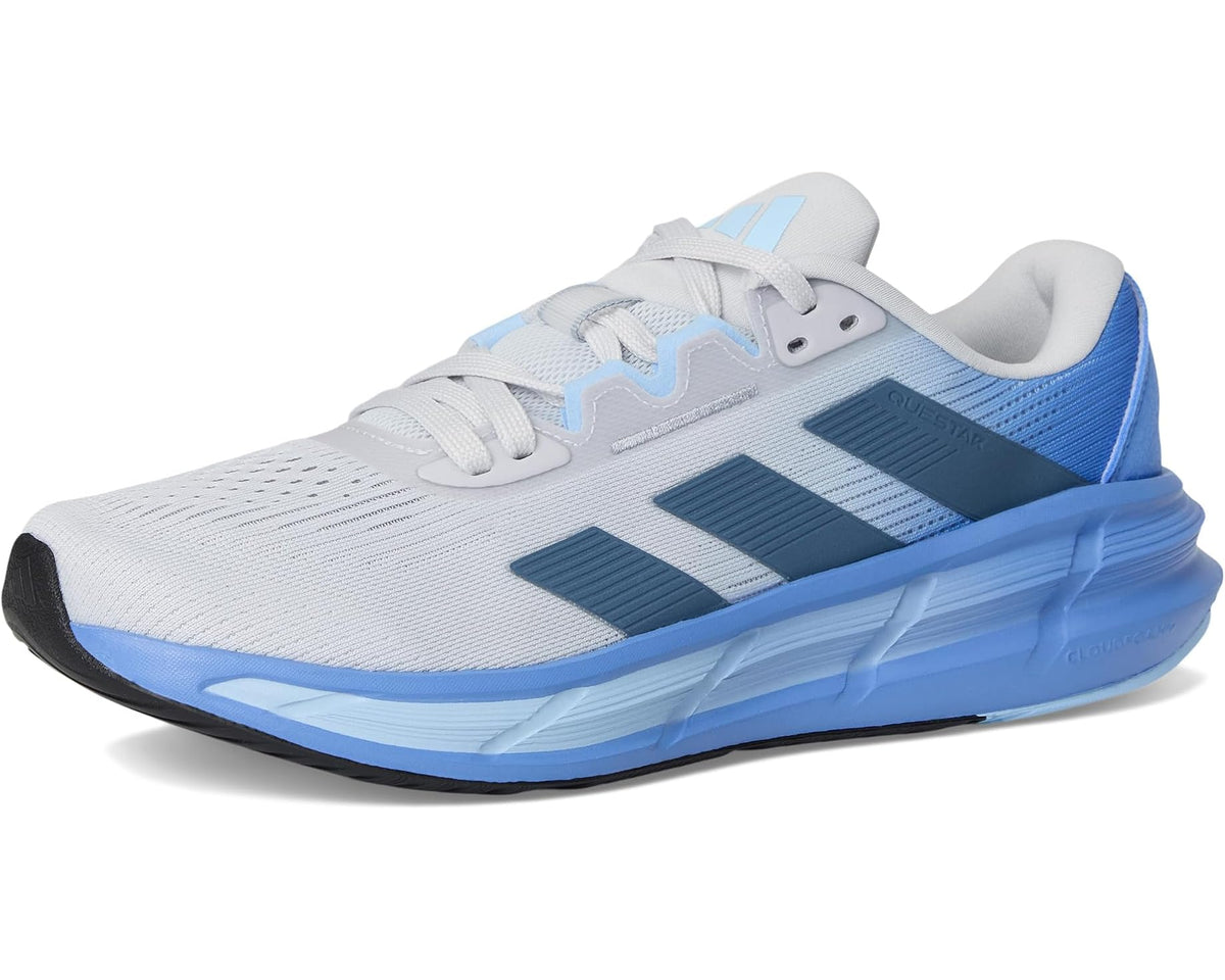 Men's adidas Questar 3 Running Shoes Dash Grey/Preloved Ink/Blue Fusion - Eurostride