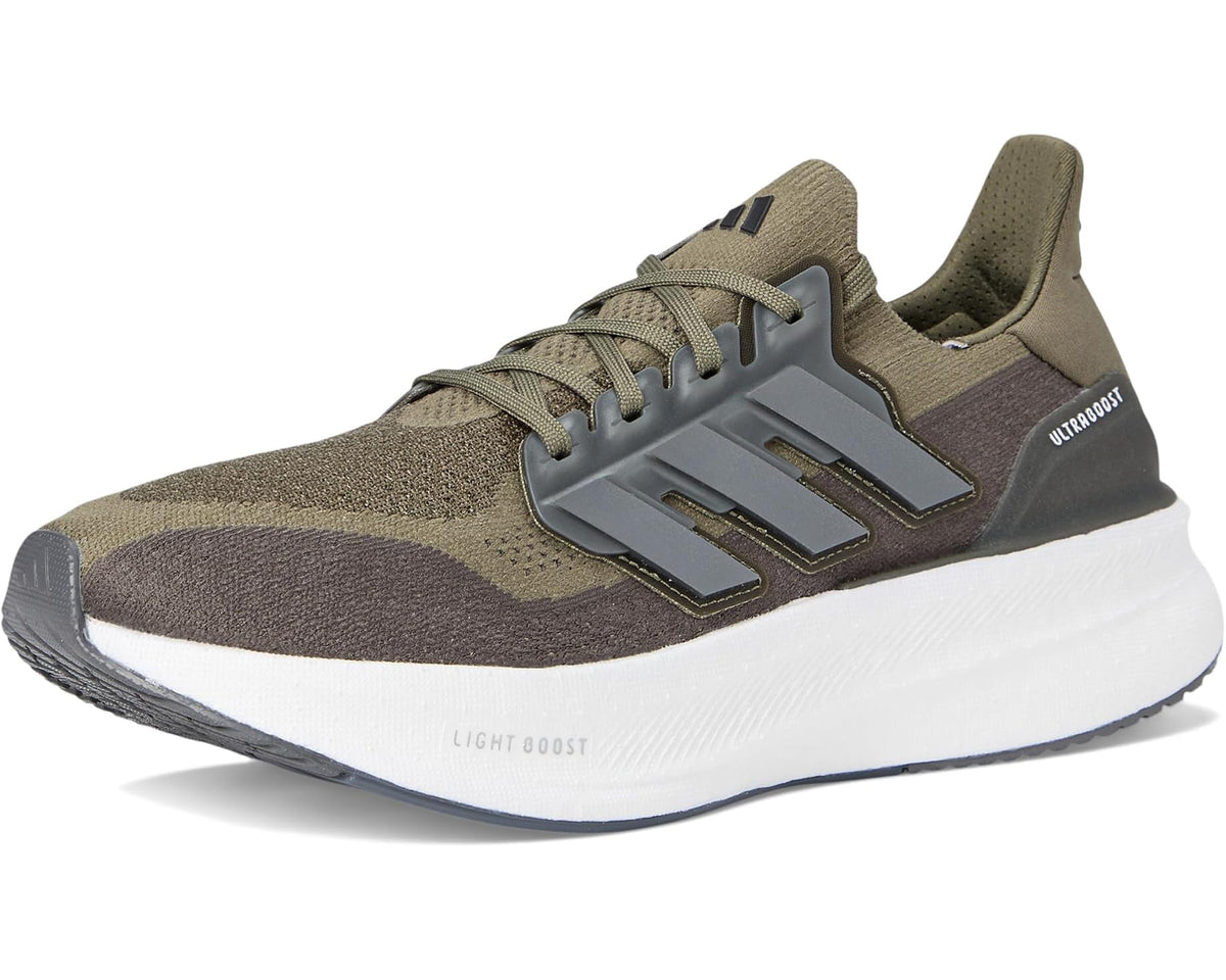 Men's adidas Ultraboost 5 Running Shoes Olive Strata/Iron Metallic/Shadow Olive - Eurostride