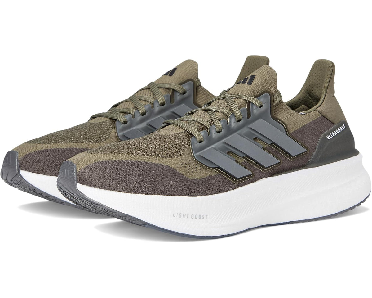 Men's adidas Ultraboost 5 Running Shoes Olive Strata/Iron Metallic/Shadow Olive - Eurostride
