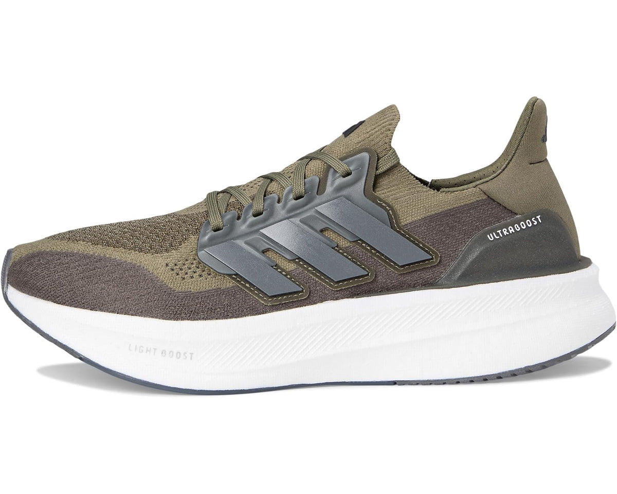 Men's adidas Ultraboost 5 Running Shoes Olive Strata/Iron Metallic/Shadow Olive - Eurostride