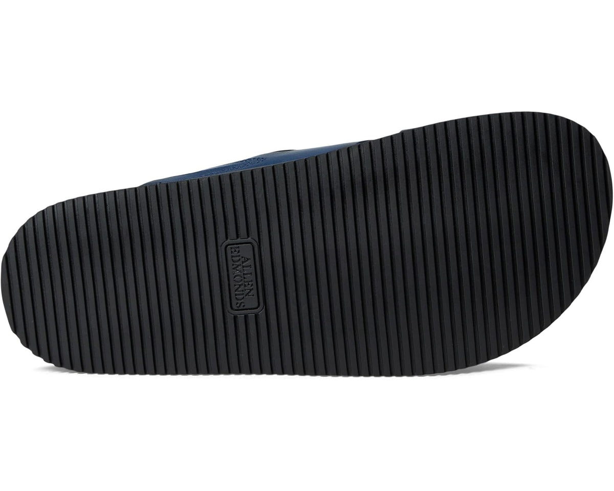 Men's Allen Edmonds Damien Fisherman Sandals Navy Leather - Eurostride