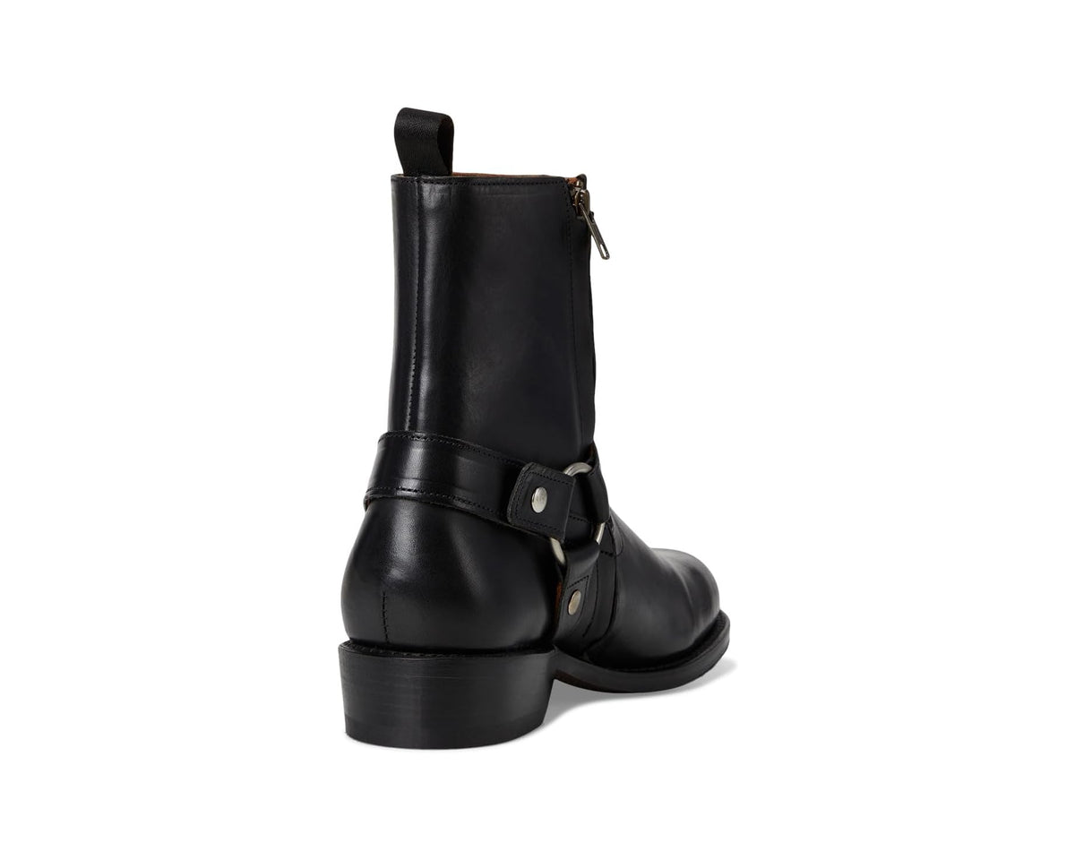 Men's Allen Edmonds Durango Zip Short Boots Black - Eurostride