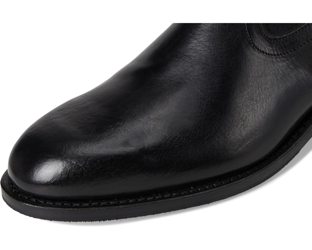Men's Allen Edmonds Durango Zip Short Boots Black - Eurostride