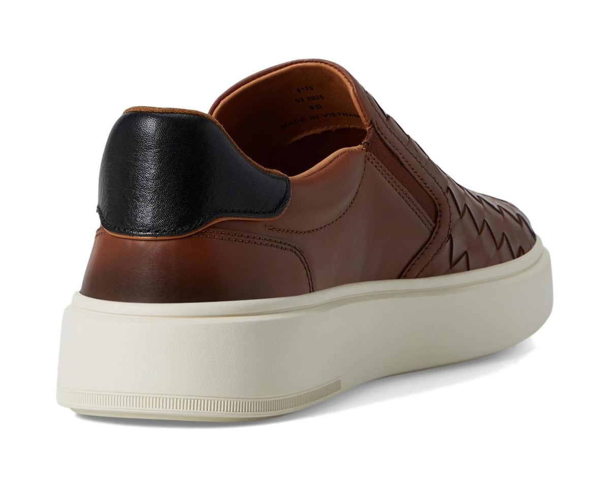 Men's Allen Edmonds Oliverwslip Slip-on Shoes Chili Leather - Eurostride